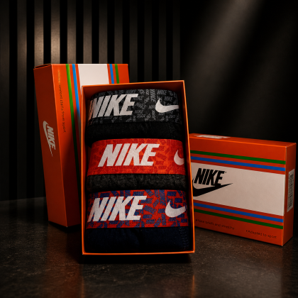 Nike Мъжки Боксерки x3