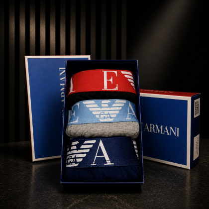 Emporio Armani Мъжки Боксерки x3