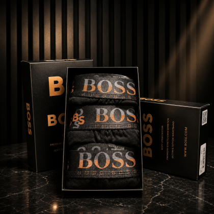 Hugo Boss Мъжки Боксерки x3