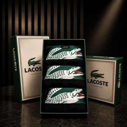 Lacoste Мъжки Боксерки x3
